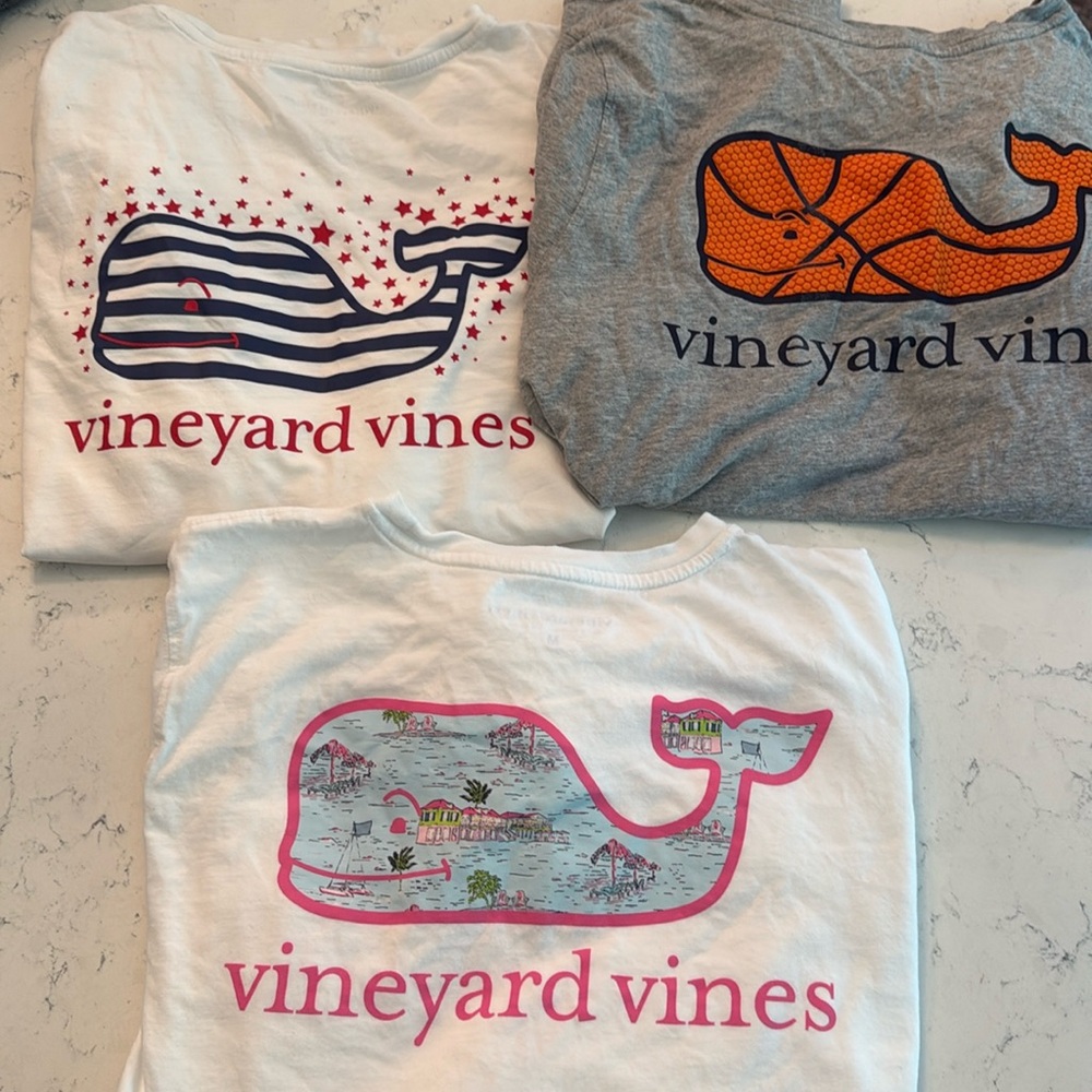 Vineyard Vines, long sleeve tops (sold as bundle)